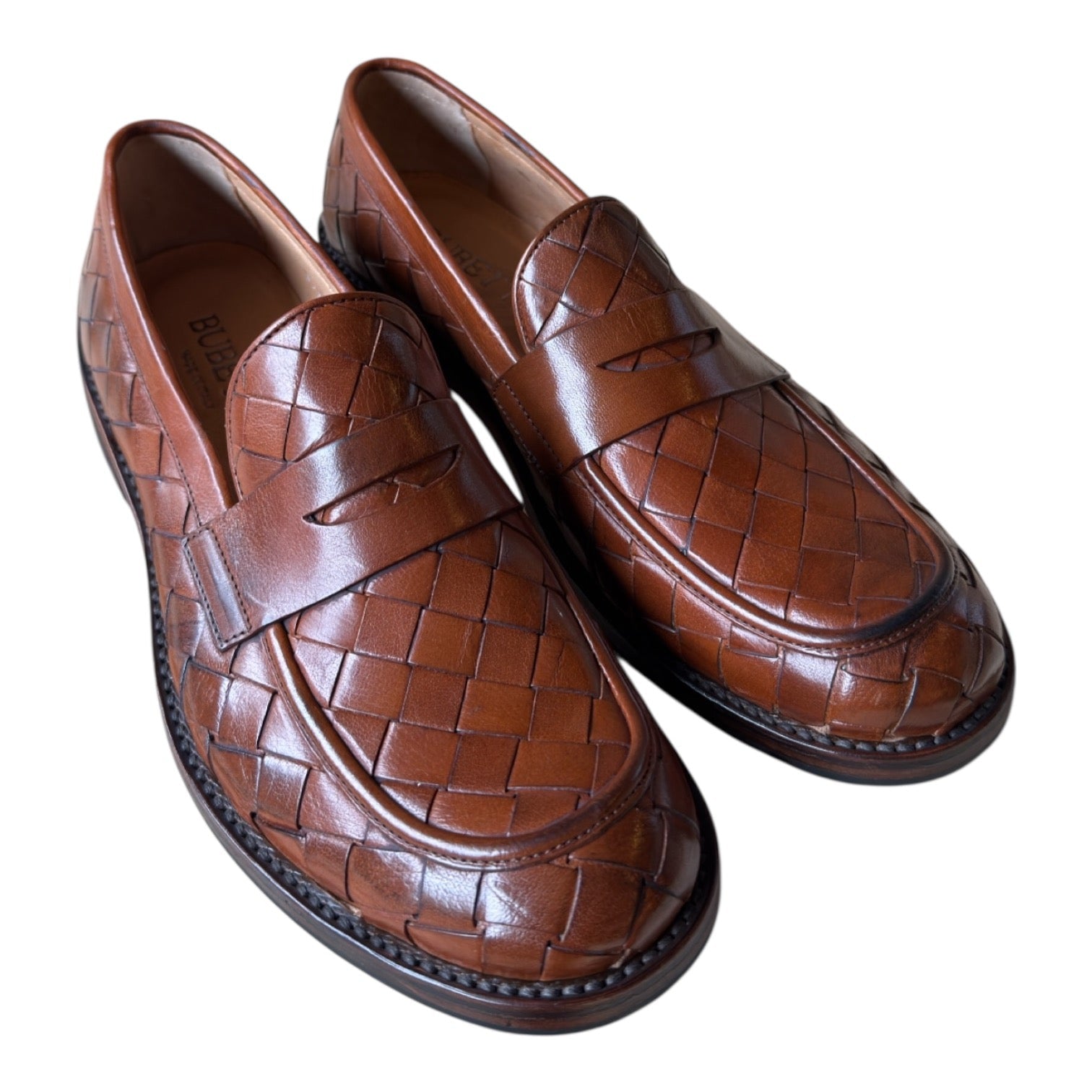 Bubetti 8739 cognac flettet loafer herre