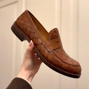 Bubetti 8739 cognac flettet loafer herre
