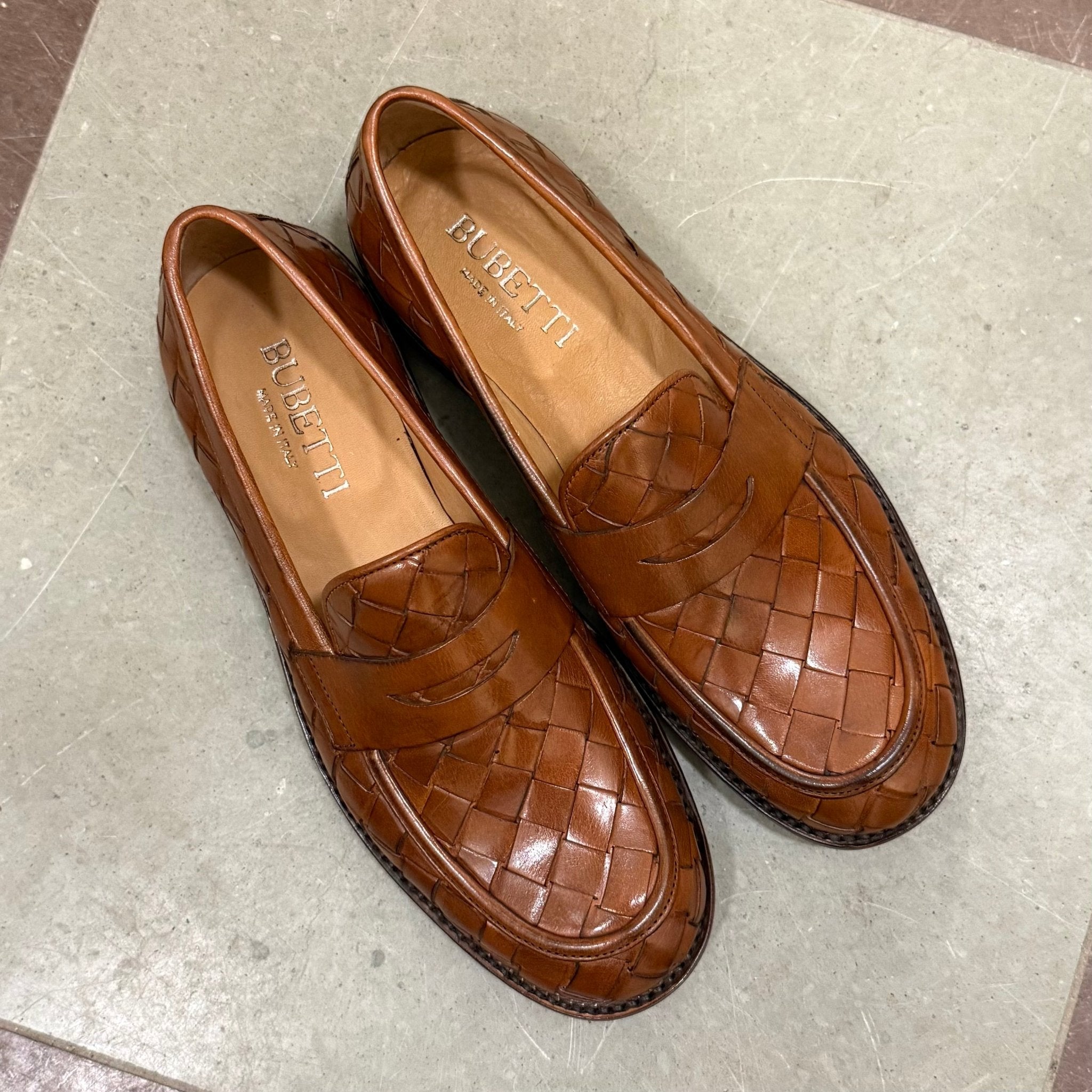 Bubetti 8739 cognac flettet loafer herre