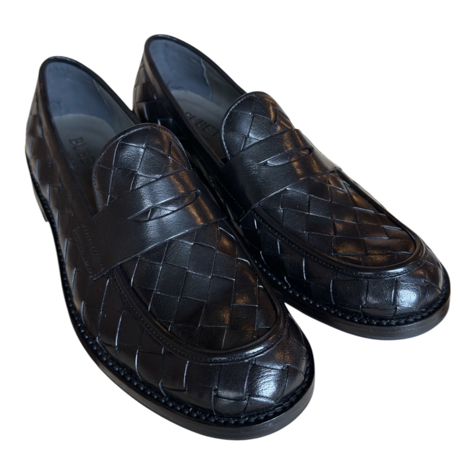 Bubetti 8739 sort flettet loafer herre