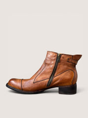 Bubetti 9849 Lux cognac vasket støvle med spænde