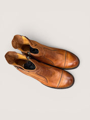 Bubetti 9849 Lux cognac vasket støvle med spænde