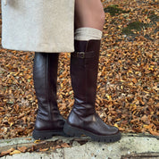 Bubetti 9930 Calf Letvægts sål Brun