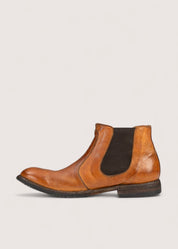 Bubetti herre 823 cognac patina chelsea støvle