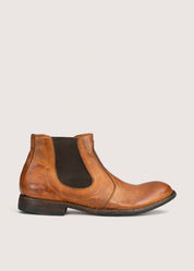 Bubetti herre 823 cognac patina chelsea støvle