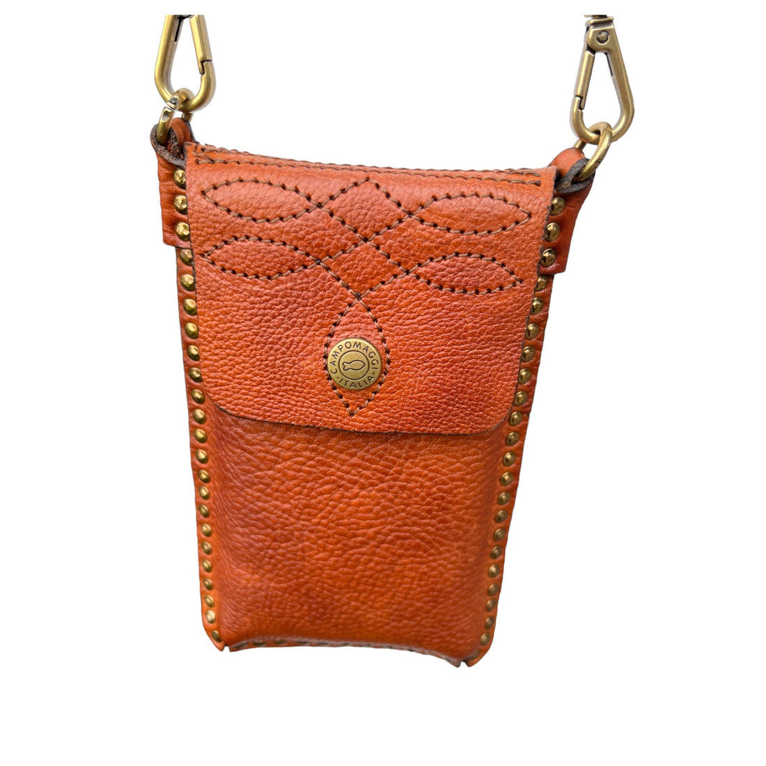 Campomaggi C017401ND/X2705/C0001 Mobiltaske Cognac