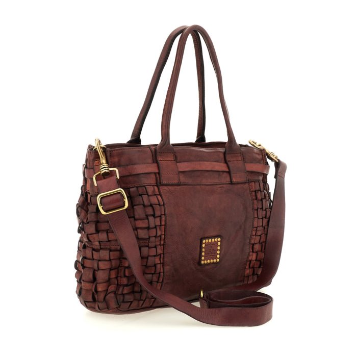 Campomaggi Penelope flettet shopper taske cognac C043030ND X2273 C1501