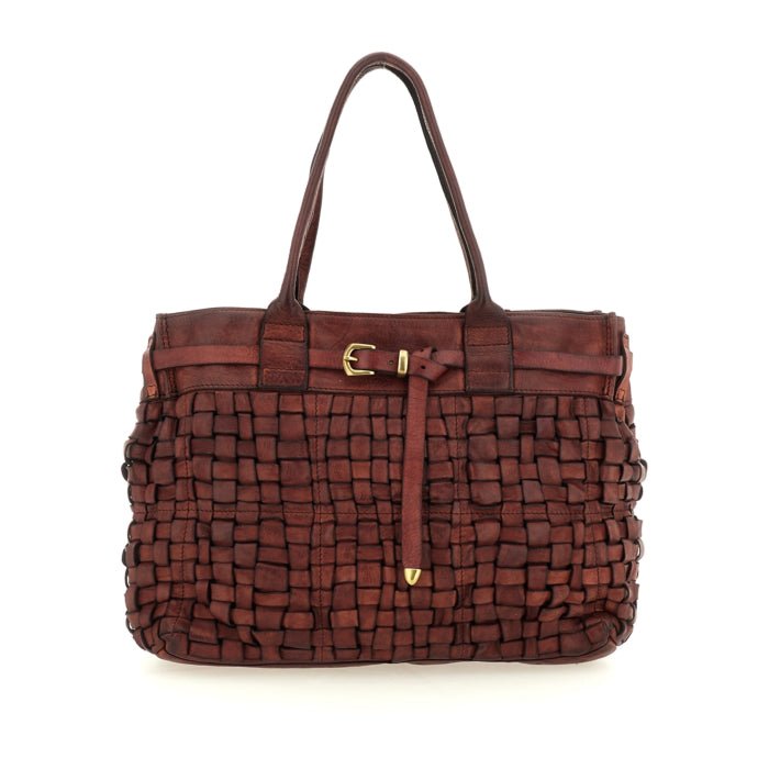 Campomaggi Penelope flettet shopper taske cognac C043030ND X2273 C1501