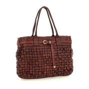 Campomaggi Penelope flettet shopper taske cognac C043030ND X2273 C1501