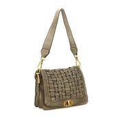 Campomaggi Perla flettet crosbody taske cement C038610ND X2273 C0552
