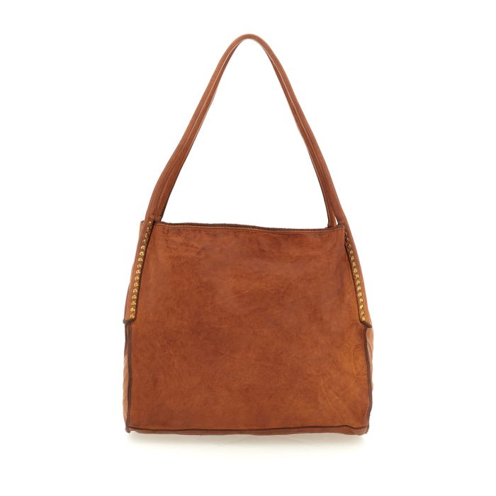 Campomaggi viola shopper taske cognac C041860ND X0007 C1502