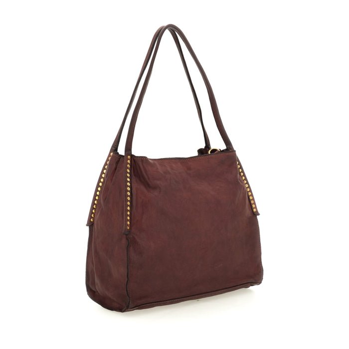 Campomaggi viola shopper taske mørkebrun C041860ND X0007 C1502