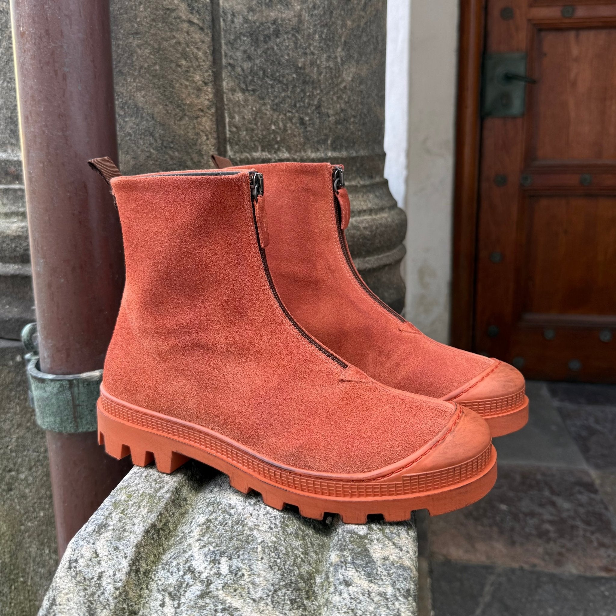 Lofina 10420 orange ruskind dame