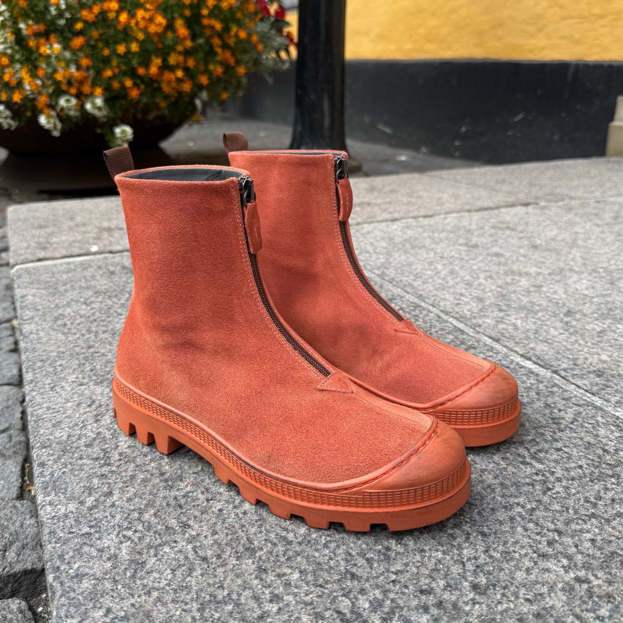 Lofina 10420 orange ruskind dame