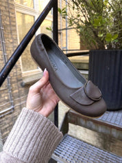 Lofina 3124NF dame chokolade ballerina