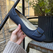 Lofina 3124NF dame nautica blå ballerina