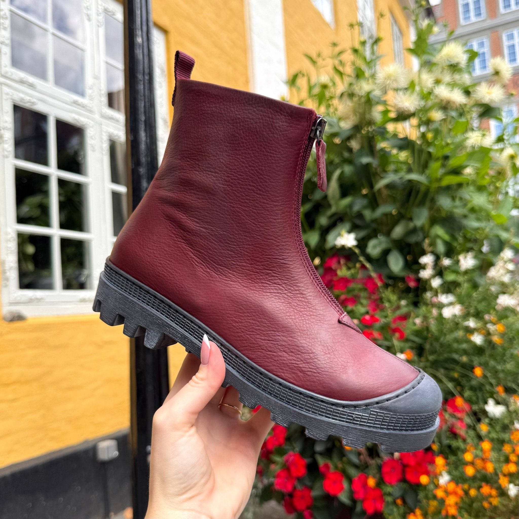 Lofina I6-967 dame bordeaux rød