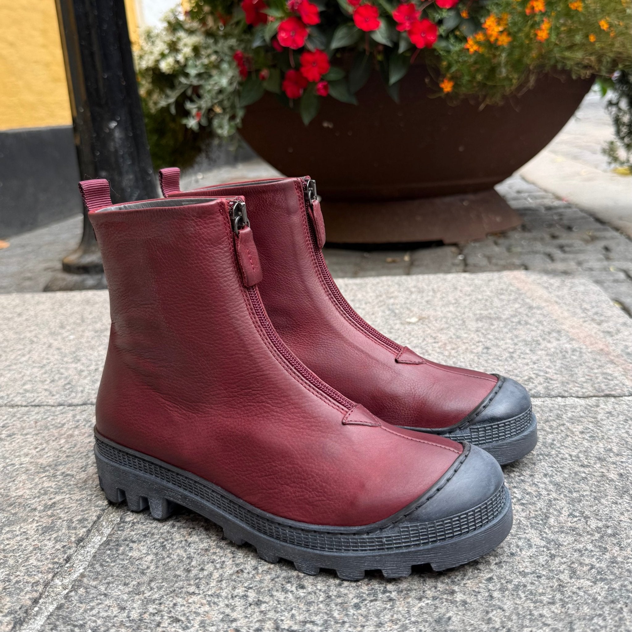 Lofina I6-967 dame bordeaux rød