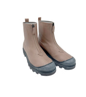 Lofina I6 - 967 Lys Beige Damestøvle med Lynlås over Vrist