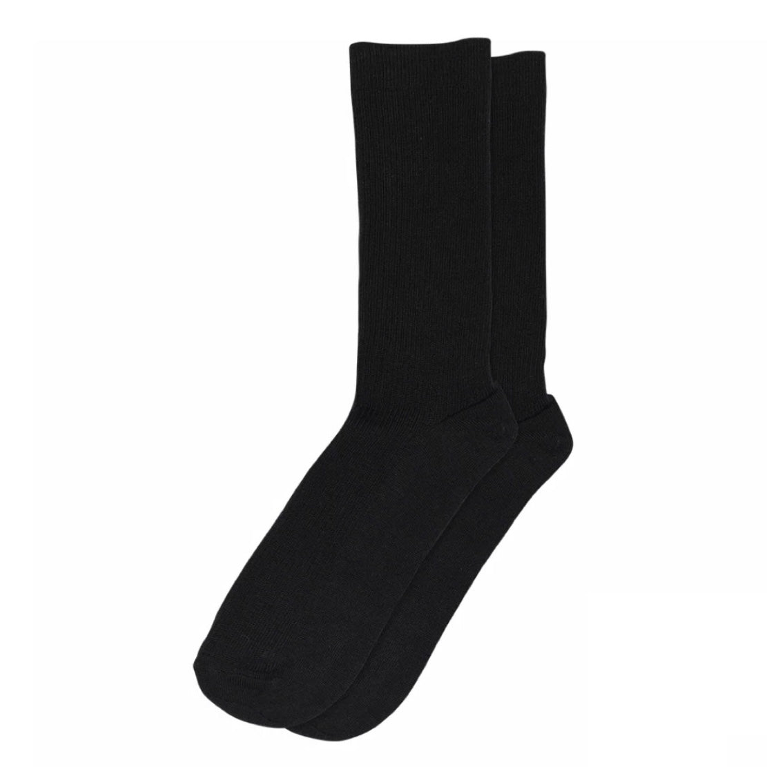 MP Denmark Fine Wool Rib Socks 50102 Sort