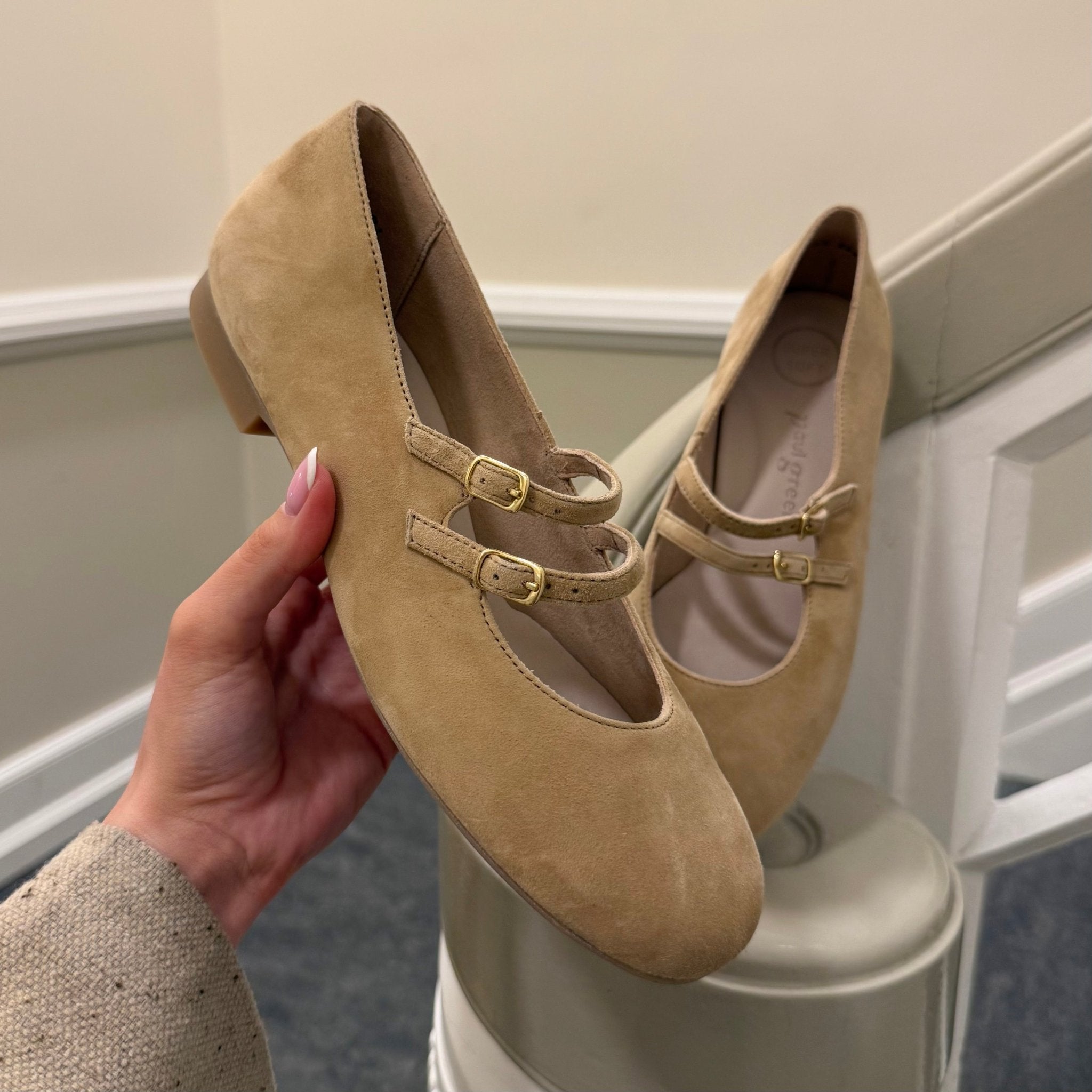 Paul Green 1211 - 019 beige ballerina