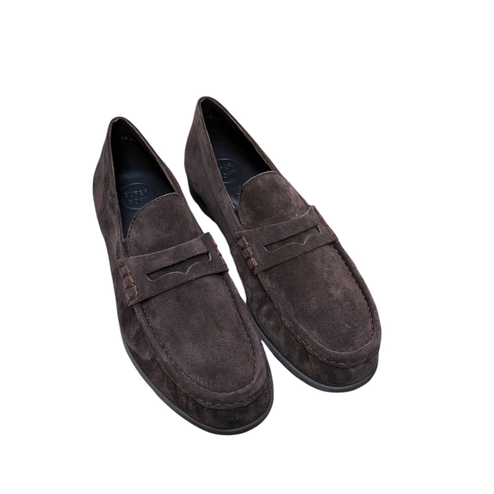 Paul Green 1228-001 mørkbrun loafer dame