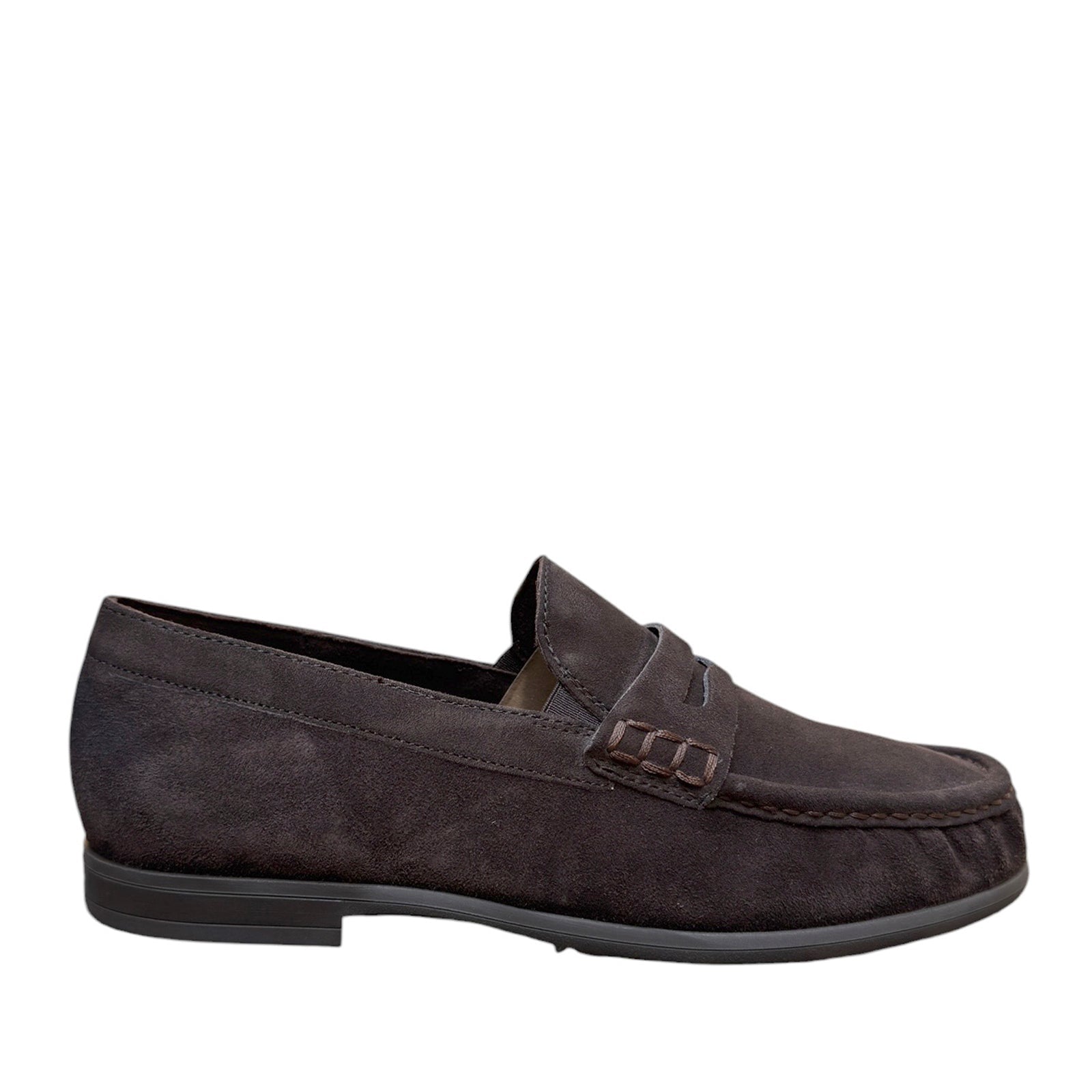 Paul Green 1228-001 mørkbrun loafer dame