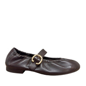 Paul Green 1253-001 mørk brun ballerina