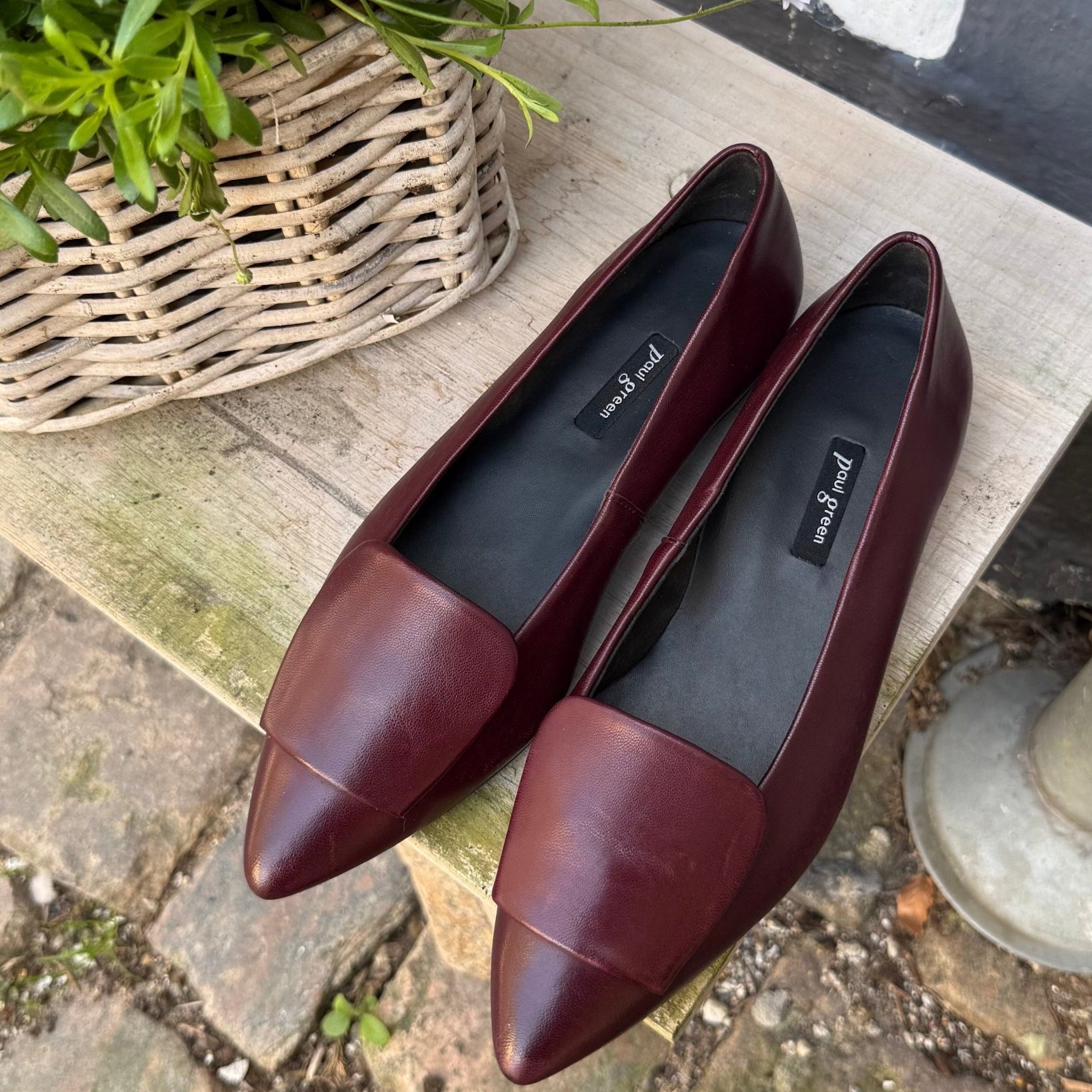 Paul Green 3792 - 221 bordeaux ballerina dame