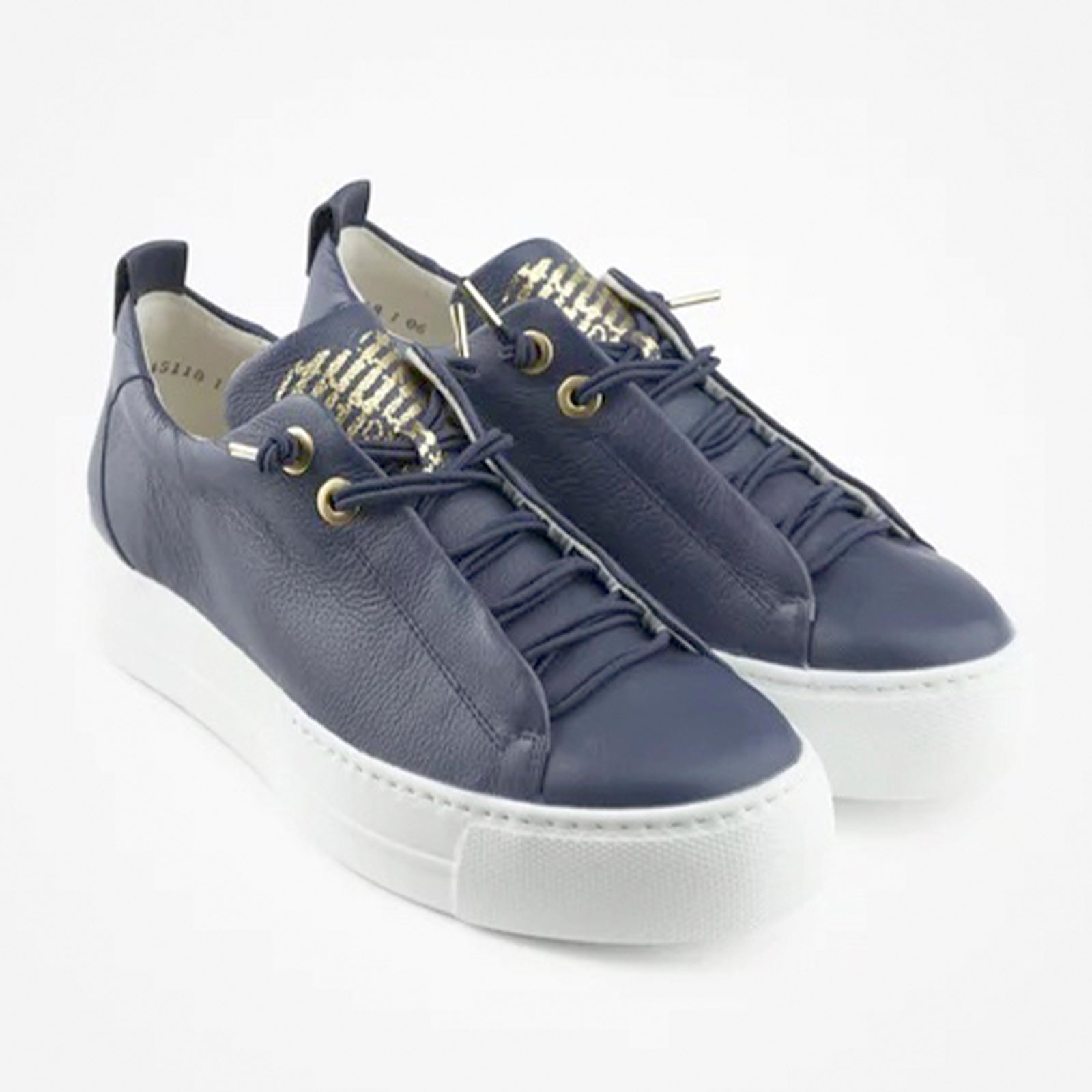 Paul Green 5017 - 010 blå sneaker