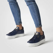 Paul Green 5017 - 010 blå sneaker