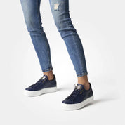 Paul Green 5017 - 010 blå sneaker