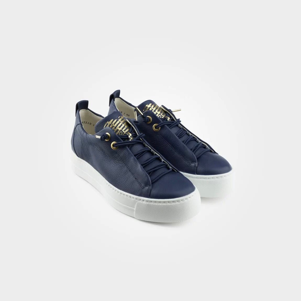 Paul Green 5017 - 010 blå sneaker