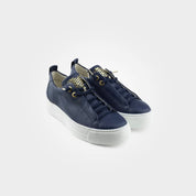 Paul Green 5017 - 010 blå sneaker