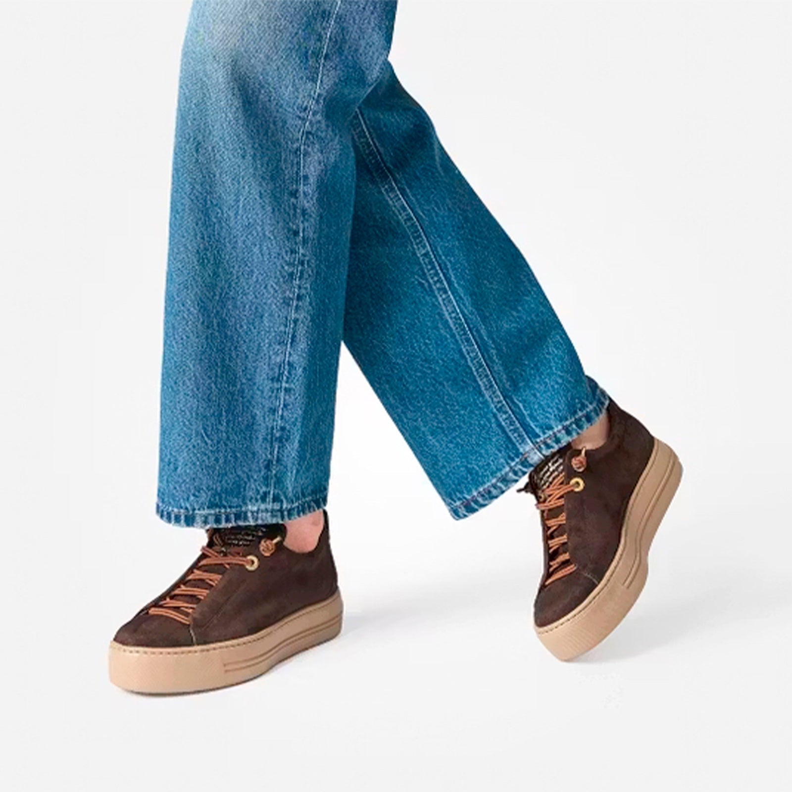 Paul Green 5017 - 440 brun sneaker