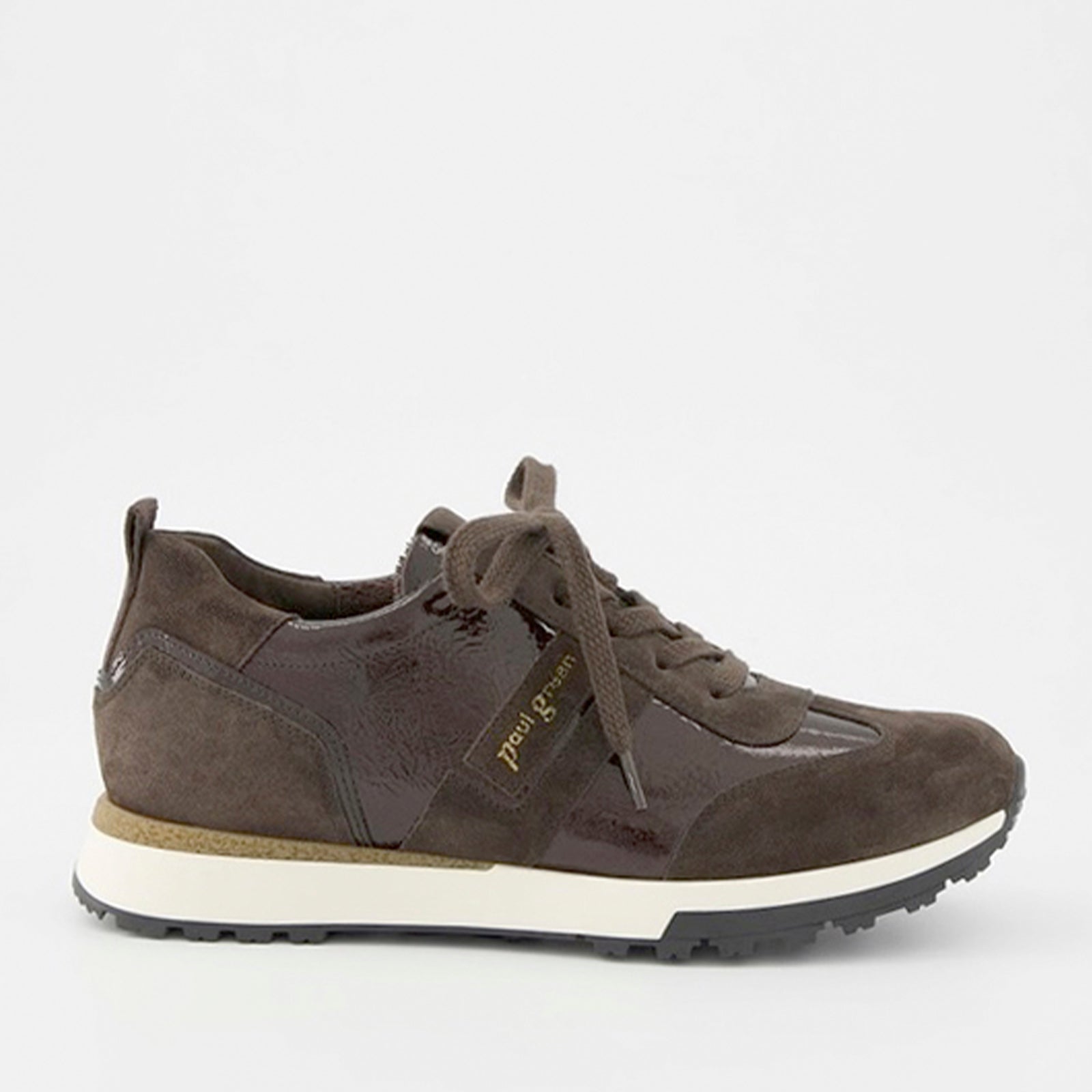 Paul Green 5392-161 mørk brun sneaker dame