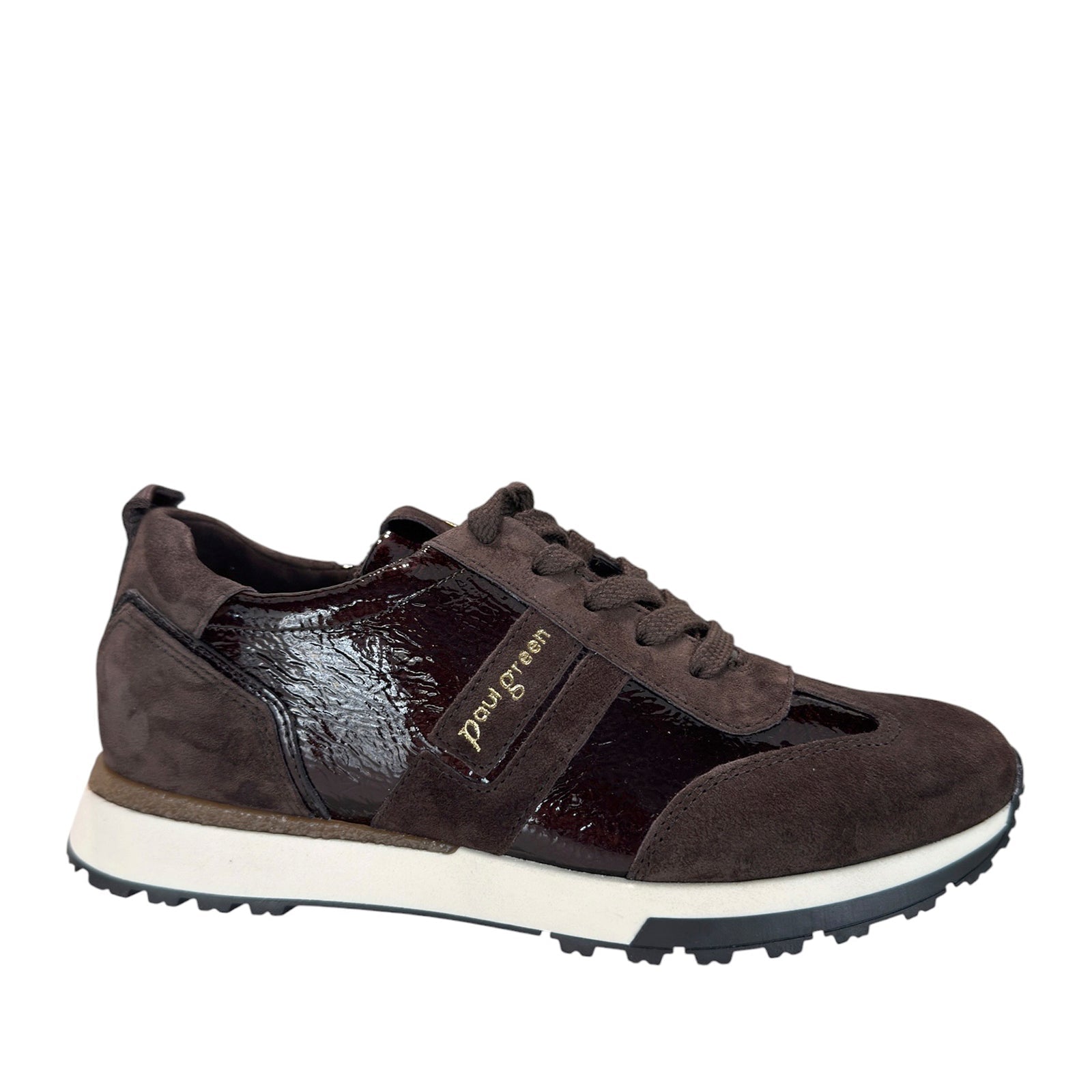 Paul Green 5392-161 mørk brun sneaker dame