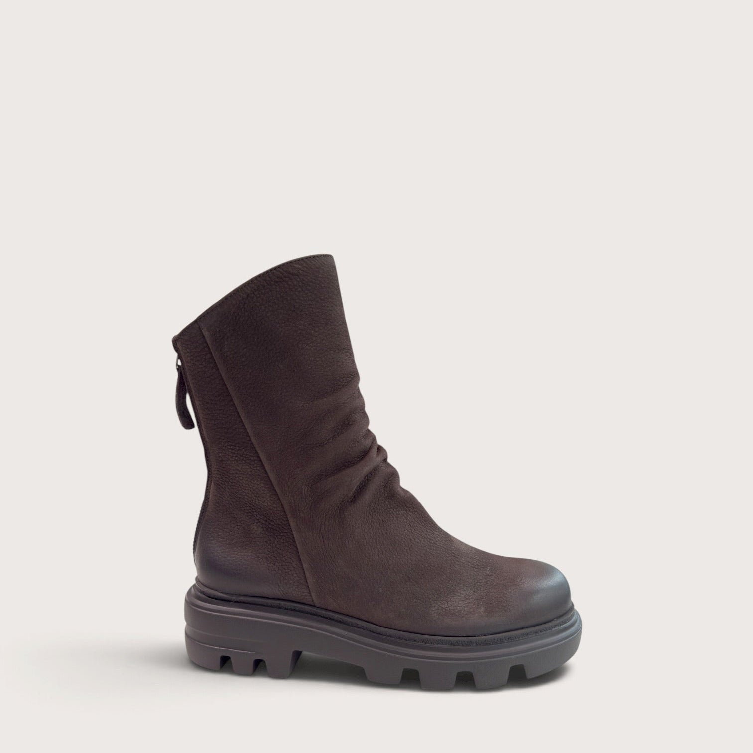 Paul Green 8253-050 mørk brun bootie dame