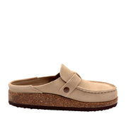 Skvulp 2043 Lukket Bio Slipper med Fodseng, Sandfarvet