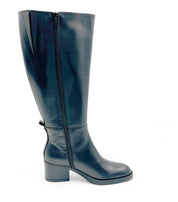 Wonders G - 6215XL Lang Sort Støvle