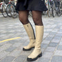 Angulus-7711-101-lang-beige-støvle-grov-sål