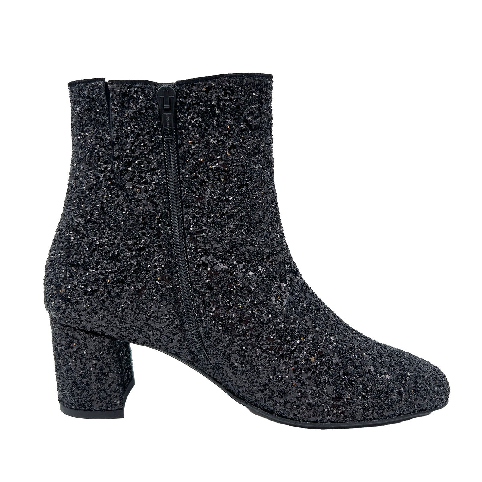 Angulus 7780-101 Sort glitter stv.