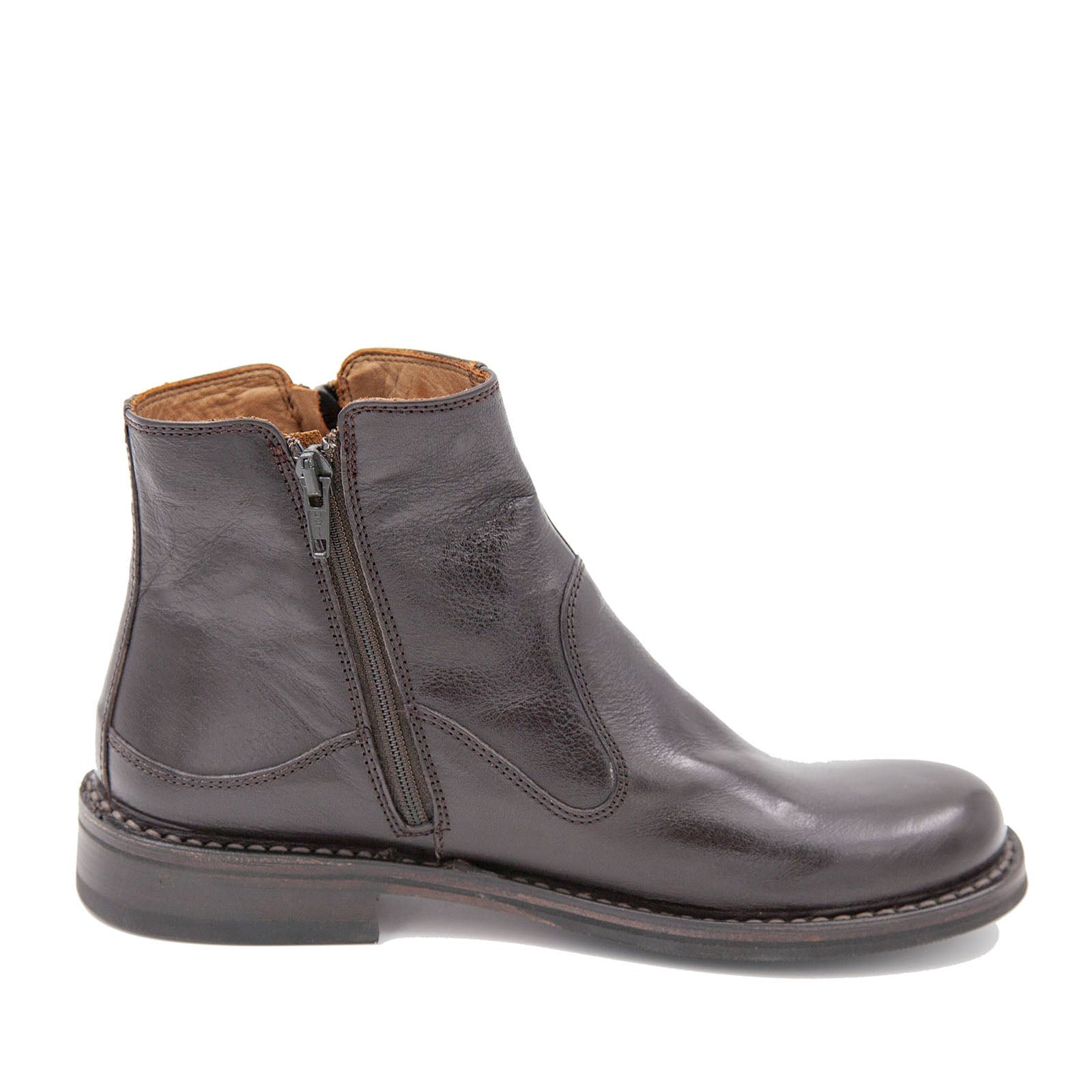 Bubetti 2558 Mørkbrun Bred Form