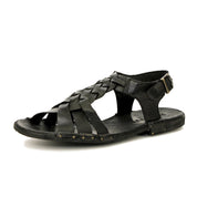 Bubetti 3456 sort rem sandal med flet