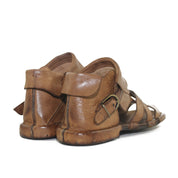 Bubetti 3487 Korkfarvet Gladiator Dame Sandal med Hælkappe