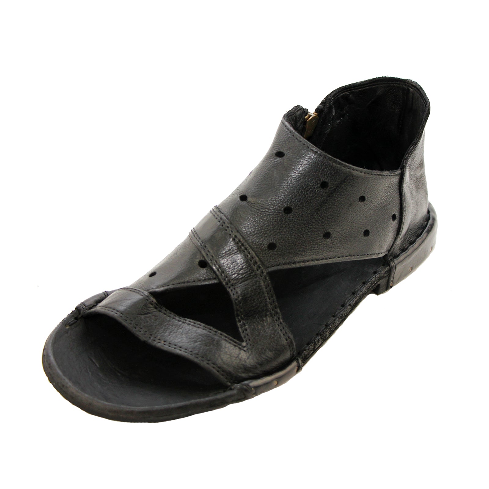 Bubetti 3509 Lux.Nero Sandal med huller