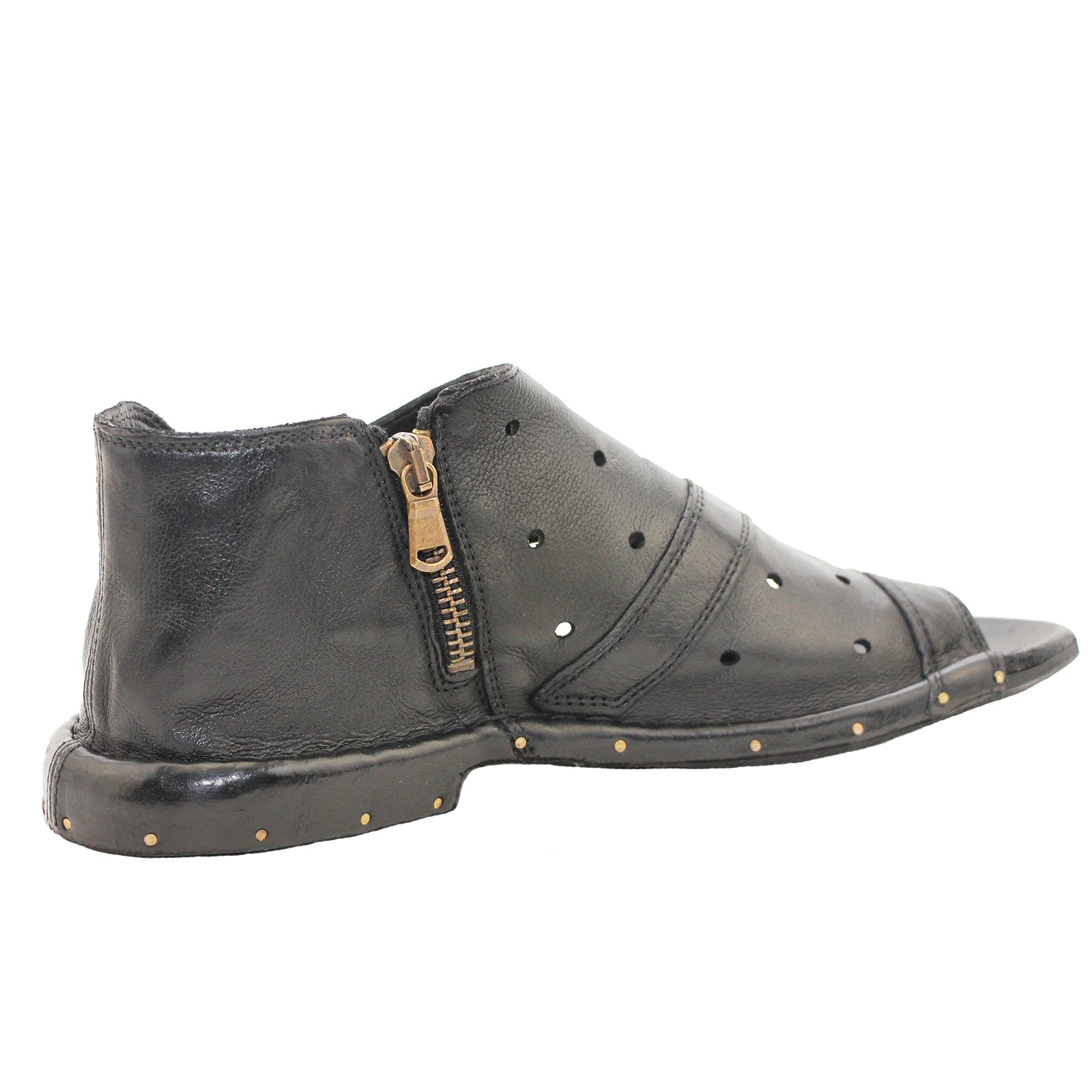 Bubetti 3509 Lux.Nero Sandal med huller