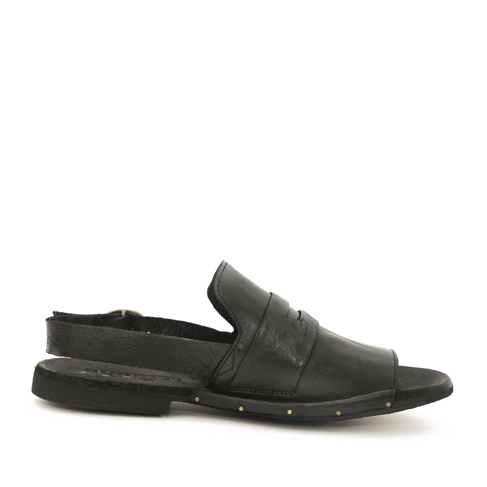 Bubetti 3510 Lux Nero Sort Slingback Damesandal