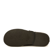Bubetti 3554 Lux 539 mørk brun damesandal med hælkappe