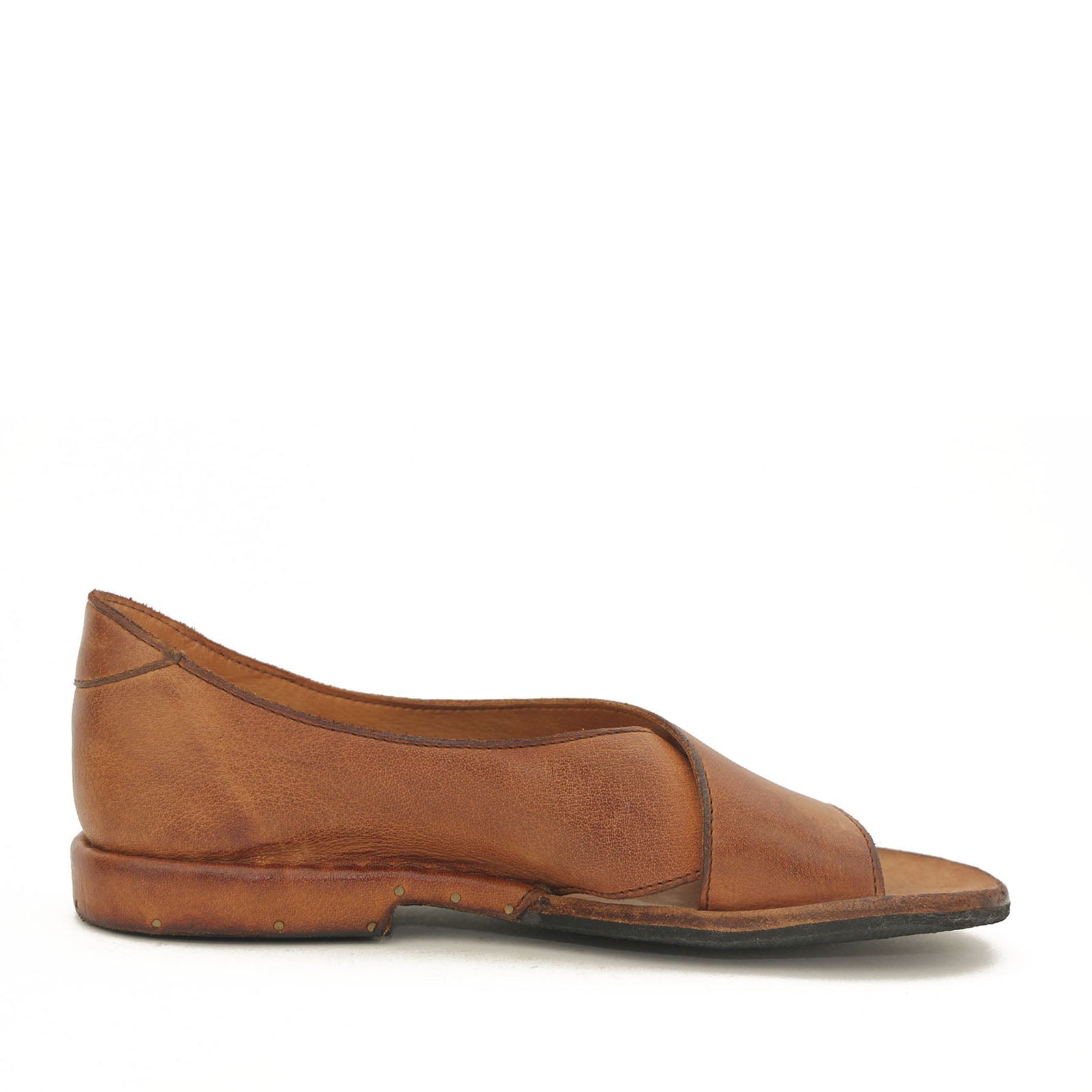 Bubetti 3570 Lux 541 Cognacfarvet Damesandal med Hælkappe